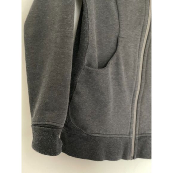 Lululemon Full Zip Jacket Size 6 could fit XS-Small Gray Active L10 - Picture 4 of 14